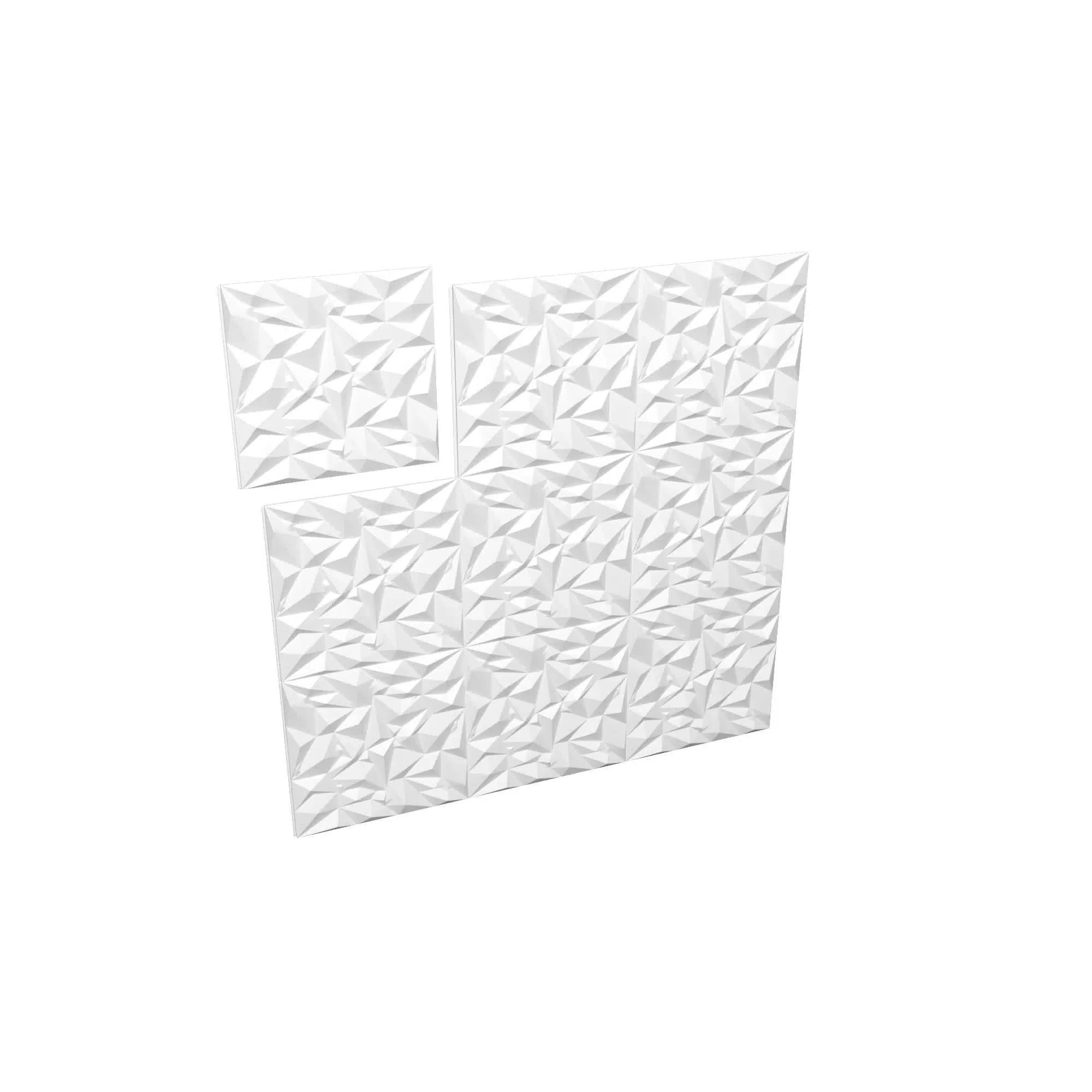 RHINESTONE Polystyrene Wall Art – 3D Decorative Panels on white colour background DecorMania.eu